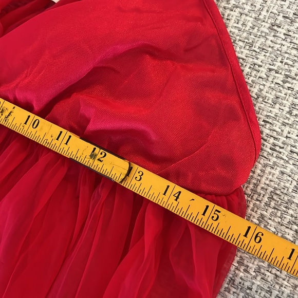 Vintage Adonna 80s Red Chemise Babydoll Nightie - Picture 5 of 9